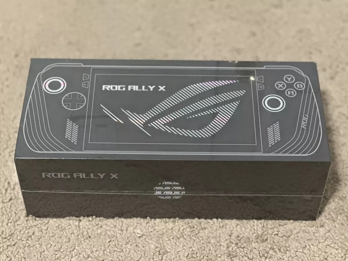 Brand New Asus ROG Ally X And Ryzen Z1 Extreme 24gb Ram 1tb In Hand