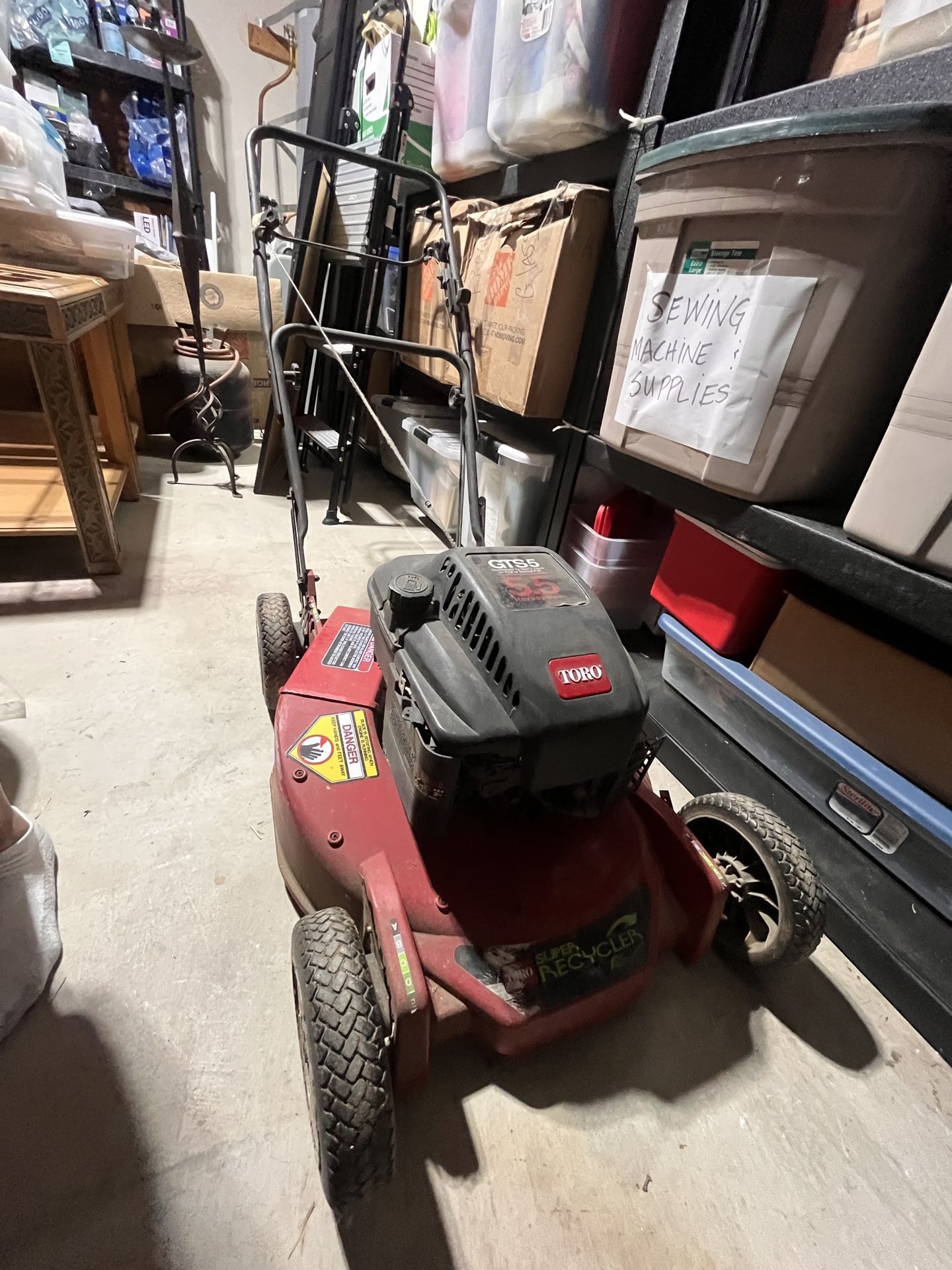 Toro GTS 5 Super Recycler 5.5 HP Lawnmower