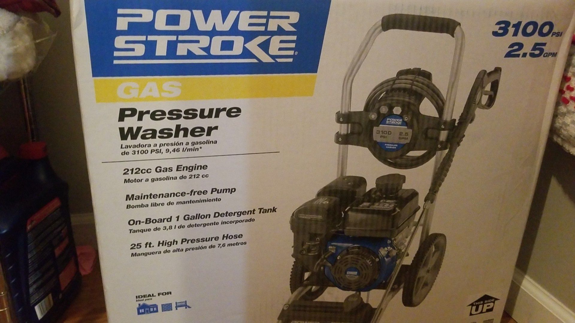 Power stroke pressure washer