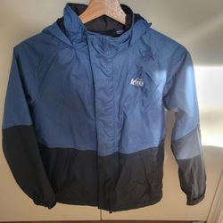 Boys REI rain coat -size 10-12