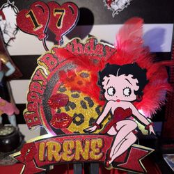 Betty Boop Cake Topper