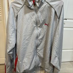 Puma Men Running Jacket Size XL
