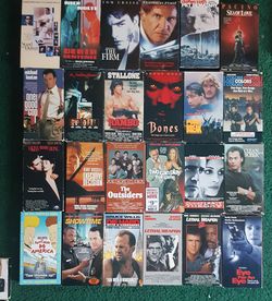 VHS MOVIES all in excellent condition