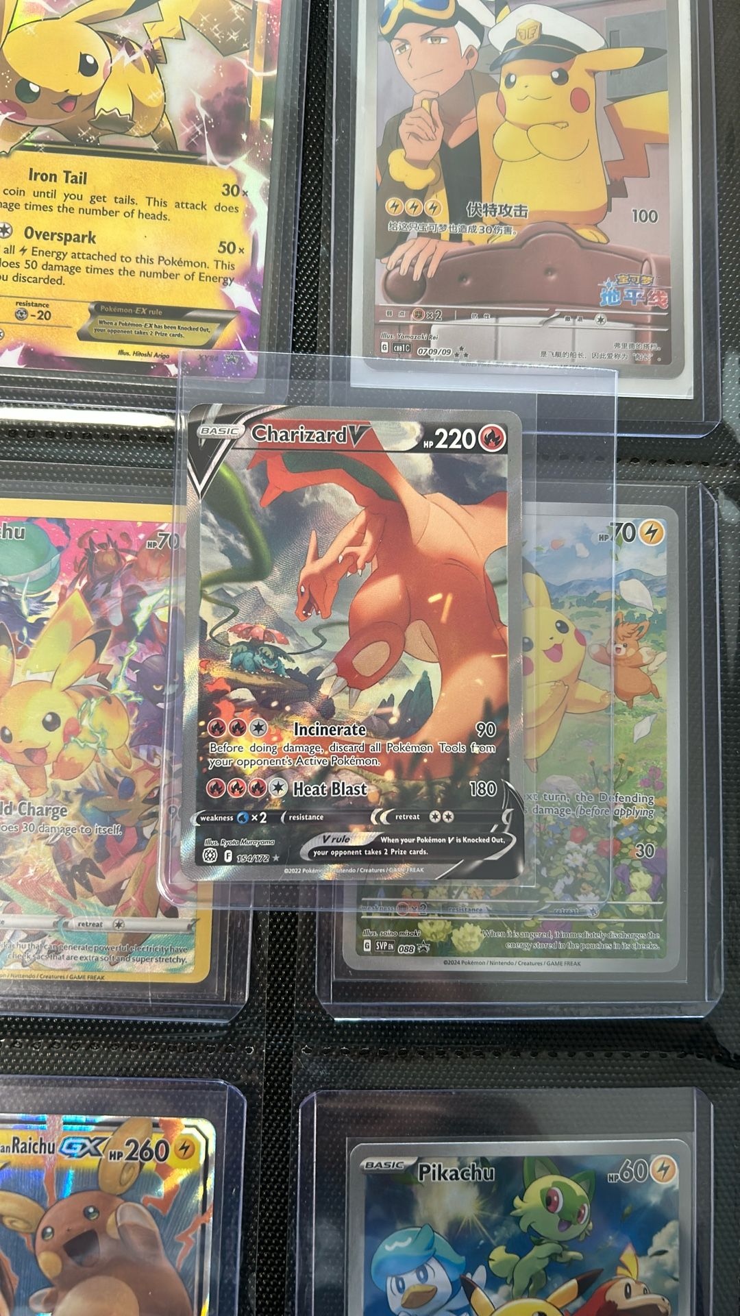 Pokemon Charizard V #154
