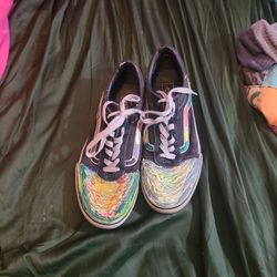 Custom Van's Sz 6 Boys