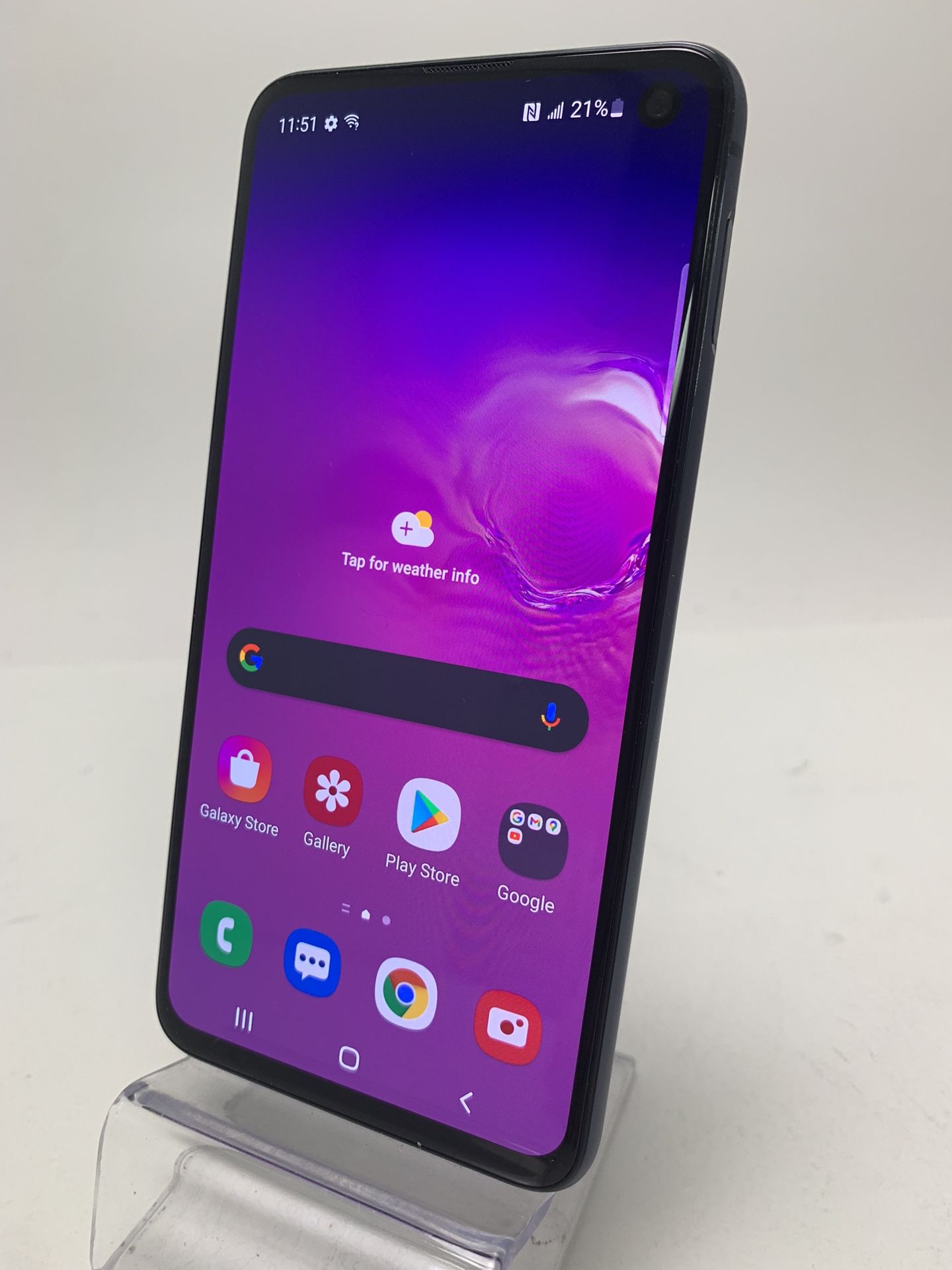 Samsung Galaxy S10e Black 128GB Unlocked With 30 Day Warranty 