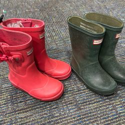 Hunter Boots Girls Size 8 Toddler 
