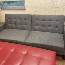 Grey Futton Sofa 