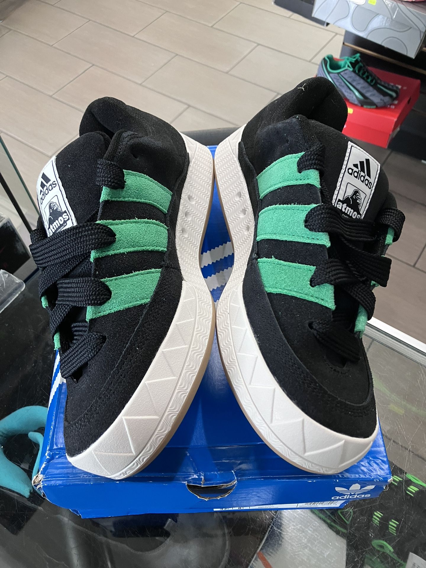 Adidas Adimatic Atmos XLarge Black Green