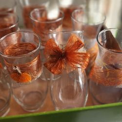27 Glass Vases 16" High