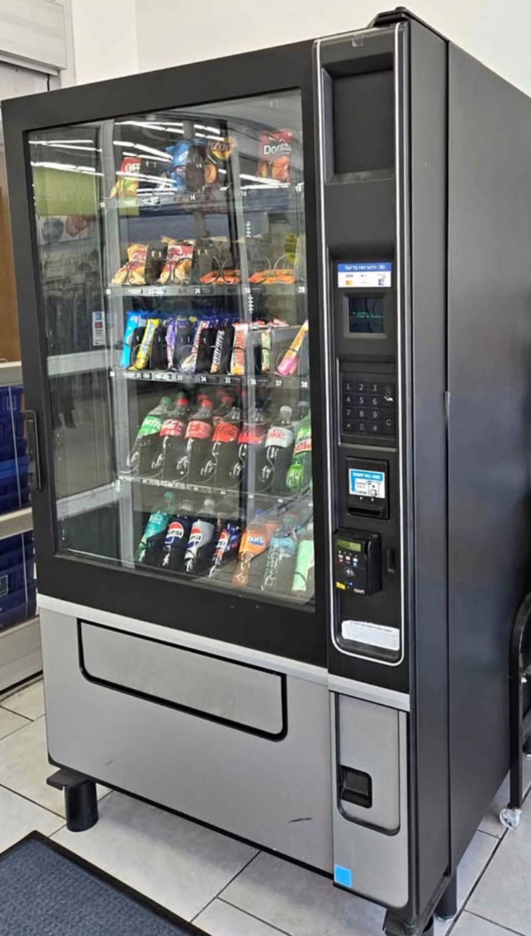 Vending Machine With Apartment building Location