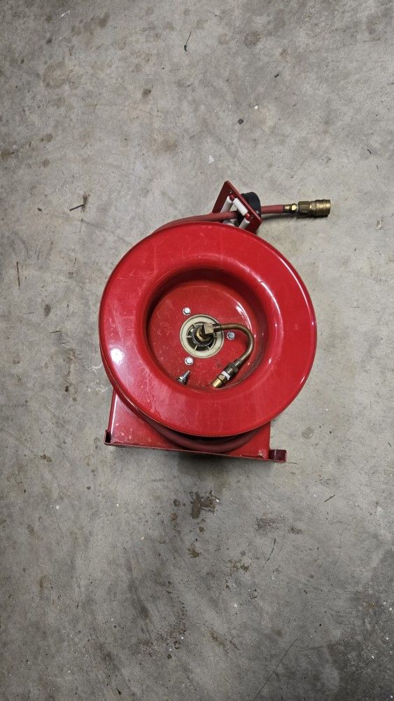 Like New Industrial Reep Craft Air Hose Reel