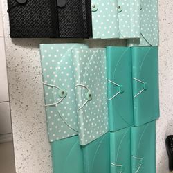 13 Pockets Accordion File Organizers.  9 Files For 13 Pockets And 4 Files For 7 Pockets 