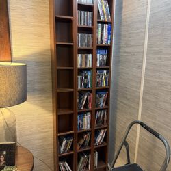Three Separate Shelves, Good For Dvds And Cds