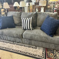 8ft Gray Sofa