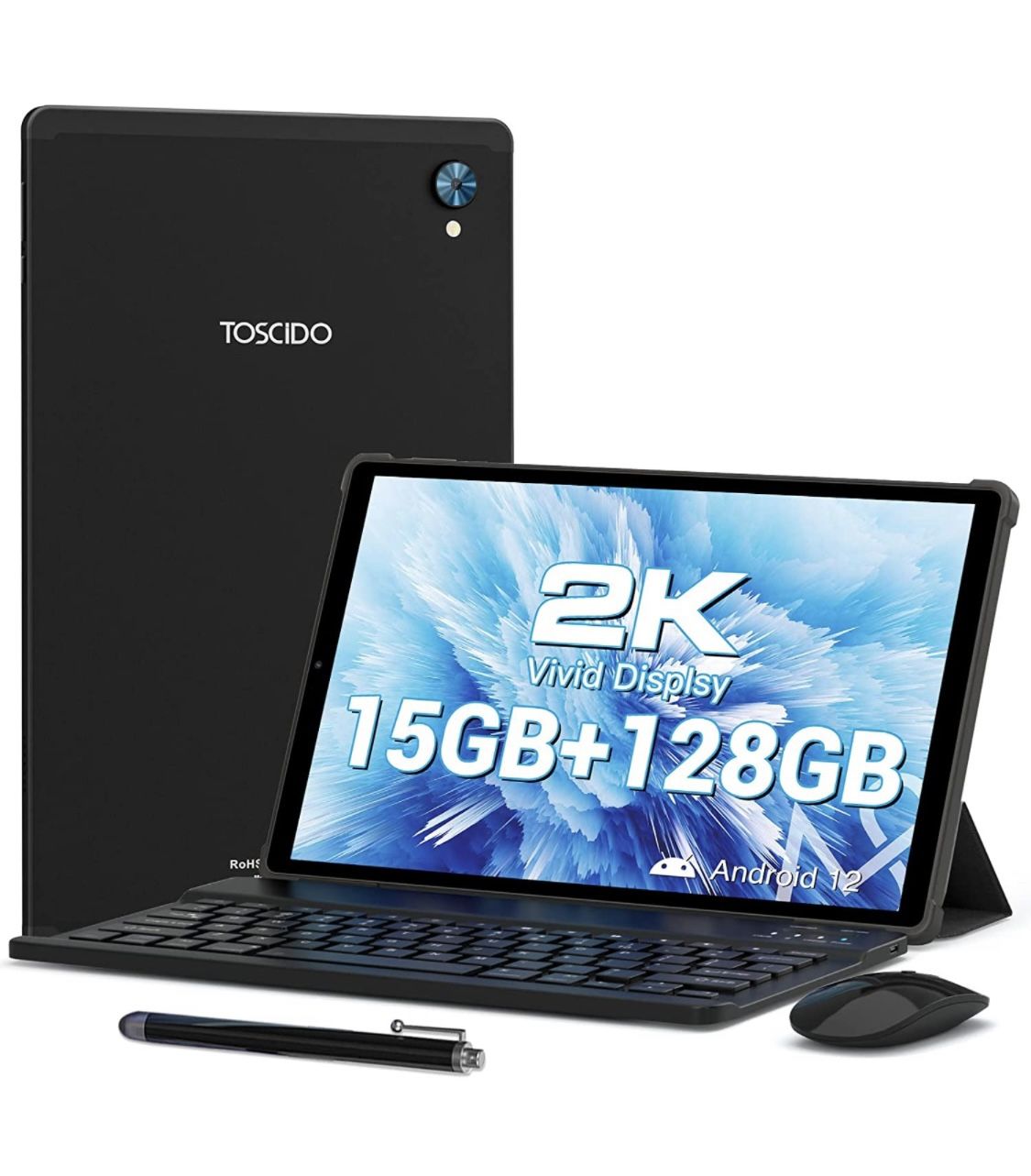 TOSCiDO Android 12 Tablet 10.3 inch（brand New)