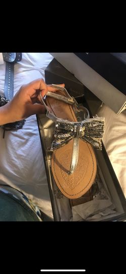 Size 8 silver sandal from Nordstrom’s