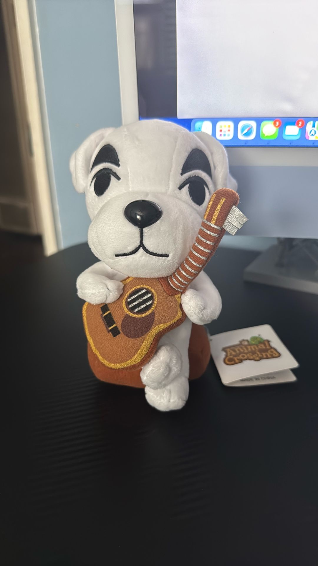 Animal Crossing KK Slider Dog Plush White 7"