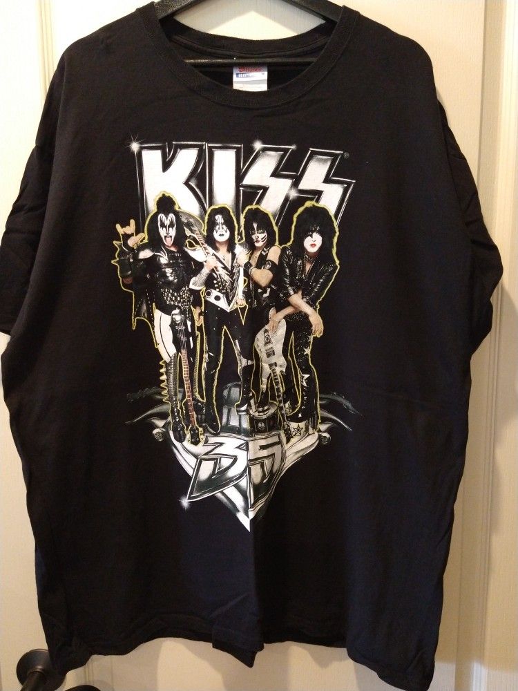 Men's KISS 2009 Alive 35 Concert T-shirt--2XL