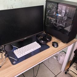 NZXT Case, MSI RTX 2060, AMD Tomahawk Max, G.Skill RAM, 500GB SSD 