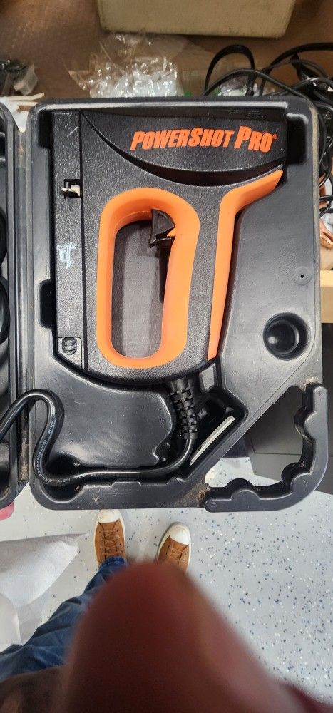 Powershot Pro Electric Nail Gun Stapler