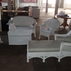 Wicker Furniture Set