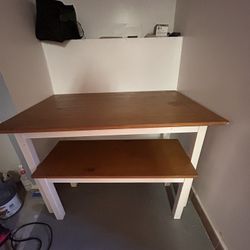 Dining Tabs With 2 Benches