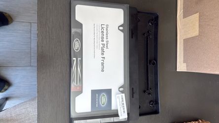 Land Rover License plate Frame