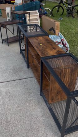 TV Stand 81”L x 16”W x 25”H