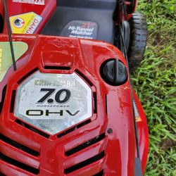 CRAFTSMAN SELF-PROPELLED  7. 0  HORSE POWER  21"HI TUNNEL MULCHER 