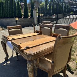 FREE Dining Table With 6 Chairs