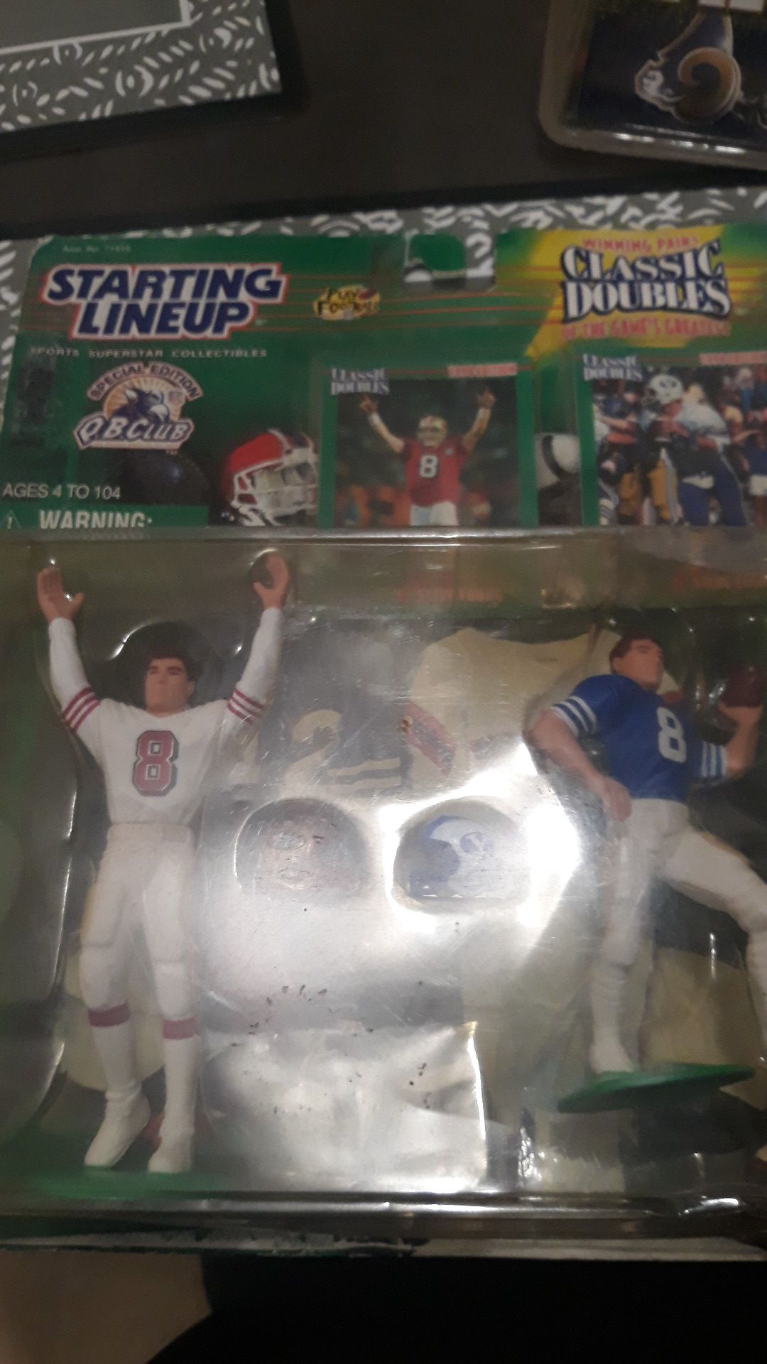 Steve young 49er/byu collectible toy