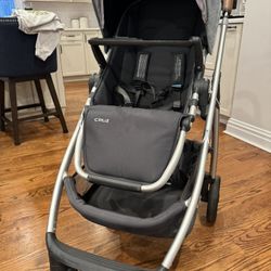 Uppa baby Cruz  Stoller And Nuna Pipa Lite Infant Car seat