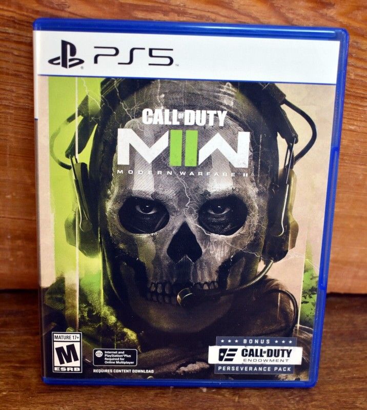 NEW CALL OF DUTY MODERN WARFARE II SONY PS5 DISC