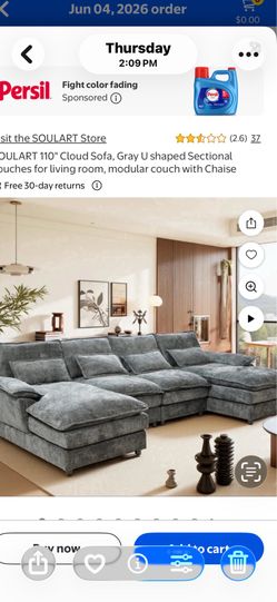 Sectional brand new