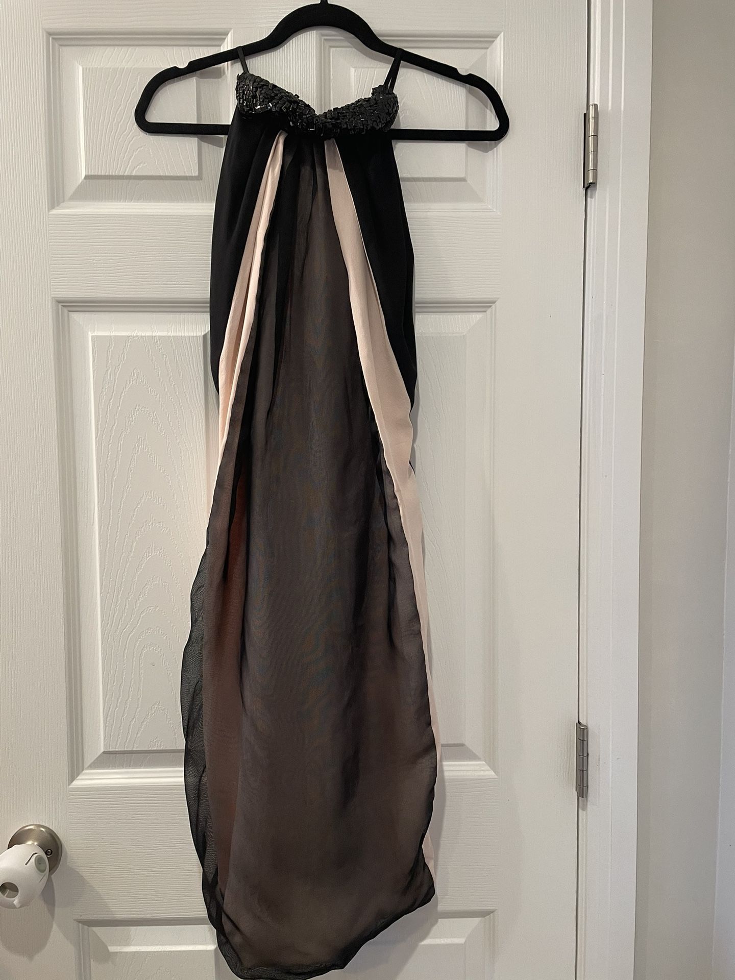 Juan Carlos Obando Halter Dress