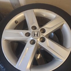Honda civic rims and tires
