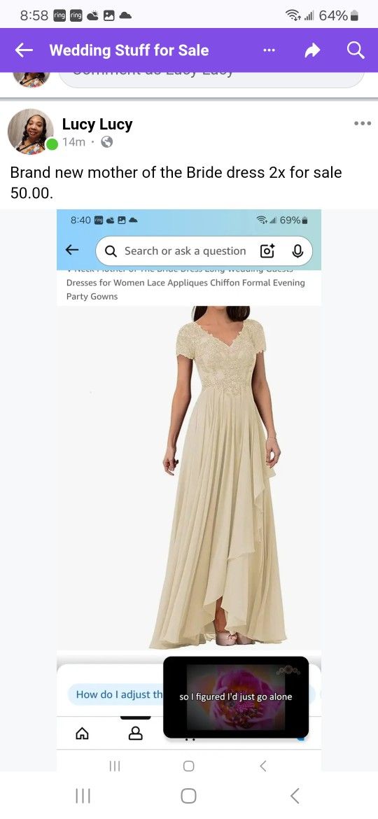 Mother Of Bride Dress