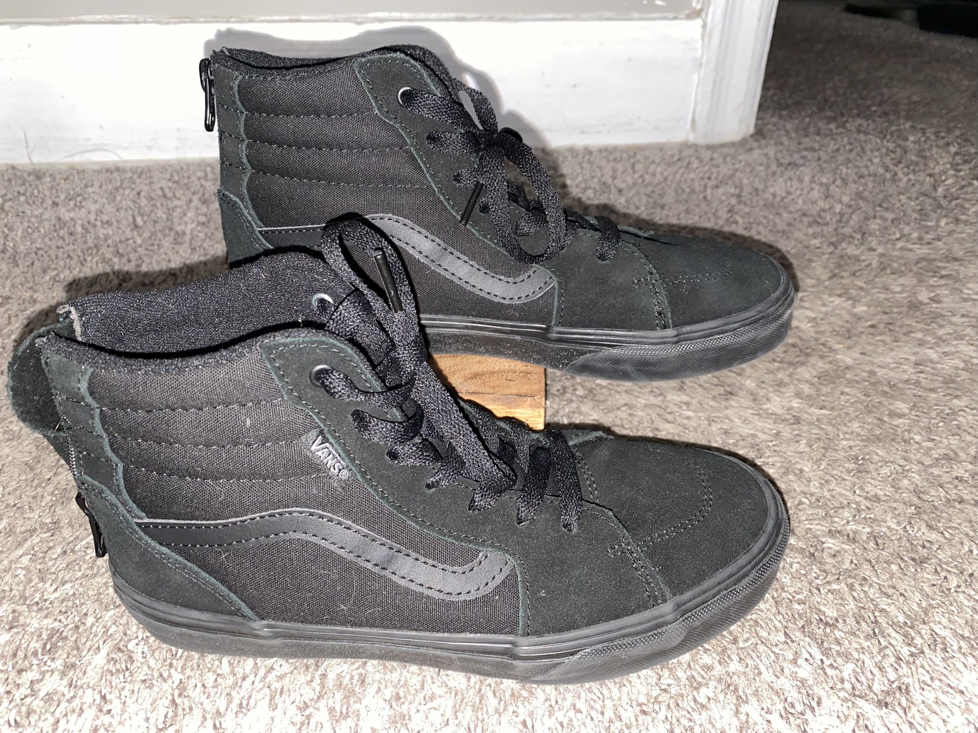 Black High-Top Vans