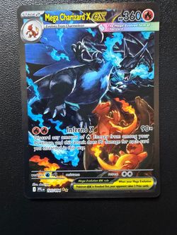 Mega Charizard x ex SIR PF Pokemon