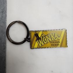 Wonka Golden Ticket Keychain – Ticket Design