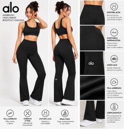 Alo Airbrush High-Waist Bootcut Legging