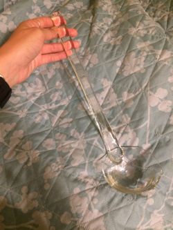 Crystal Glass ladle