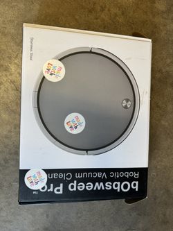 Bobsweep Pro Robotic Vacuum Cleaner, Steel
