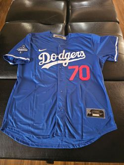 Dodgers Mens wrobleski blue Jerseys $50ea m lg xl 2x 3x