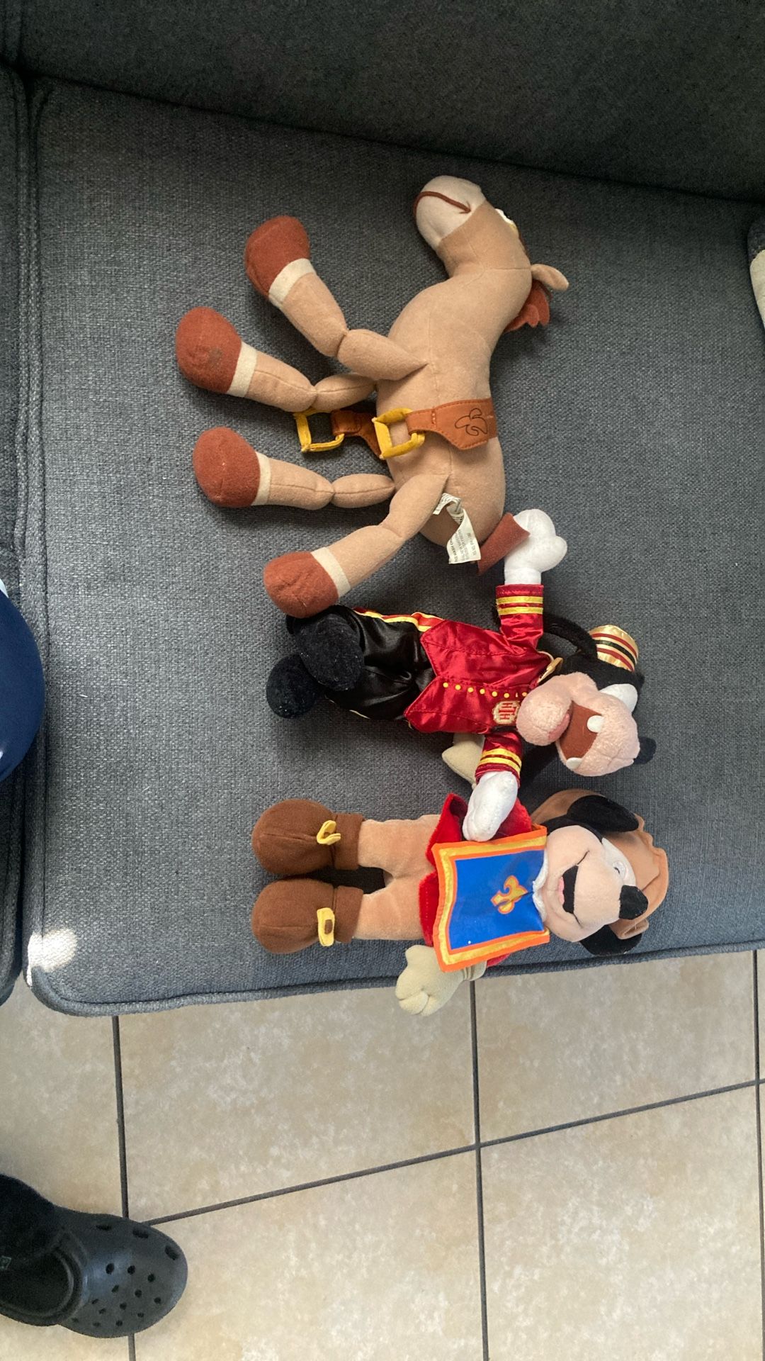 Mickey Goofy And Horse Bundle