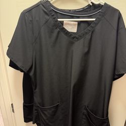 Women’s Black Scrubs 