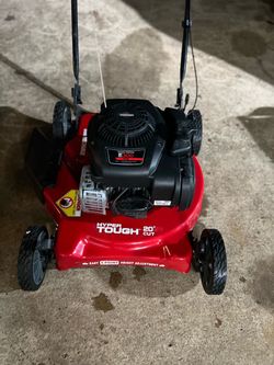 Hyper Tough 20-inch 125cc Gas Powered Push Lawn Mower.