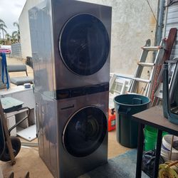 LG Stacked Washer and Dryer