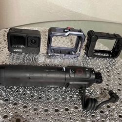 Go pro 9 with accessories 5k 1080p live streaming 20mp photos